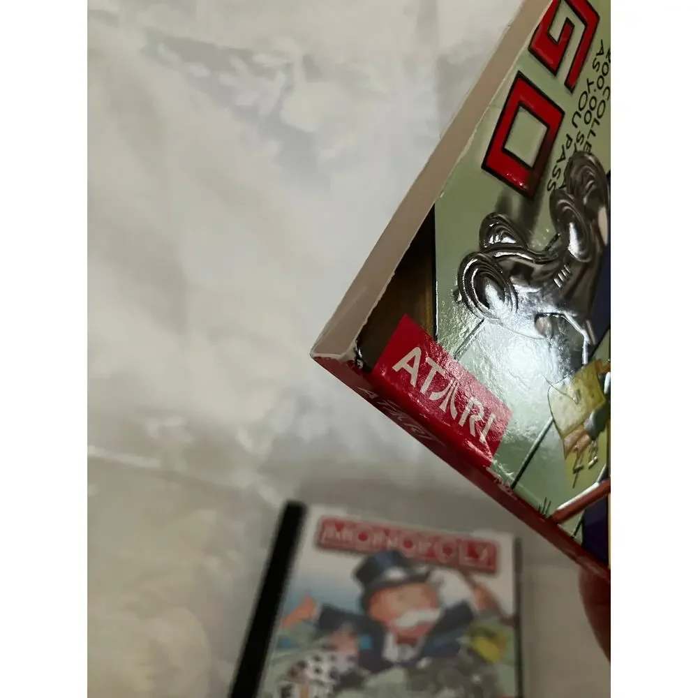 Monopoly PC CD-ROM Game 2001 Atari Windows 95 98 Complete w Manual Jewel Case